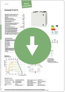 Komfovent Domekt R450V Karta katalogowa
